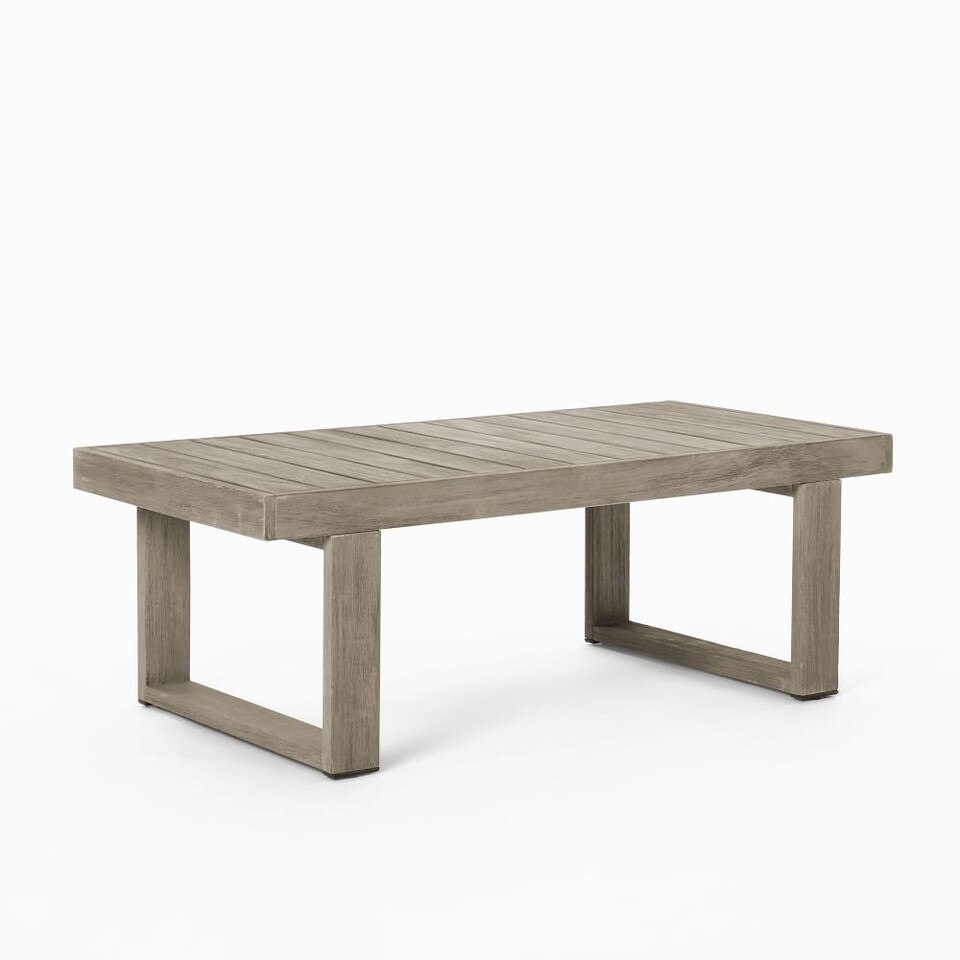 Portside Garden Rectangle Coffee Table (128 cm) West Elm UK